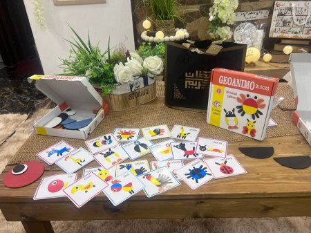 لعبة الاشكال الهندسية لتنمية ذكاء للاطفال  🔴👁️‍🗨️🔺◼️