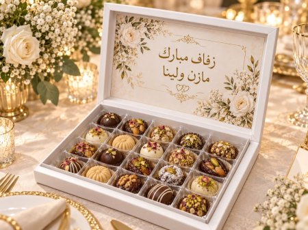 صندوق الزفاف الفاخر (سادة)