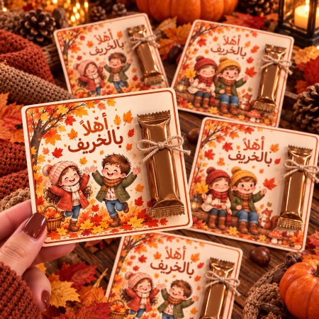 بطاقات الخريف صغير🍂🍁