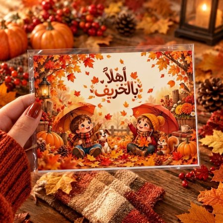 خلفية اهلا بالخريف 🍂🍁