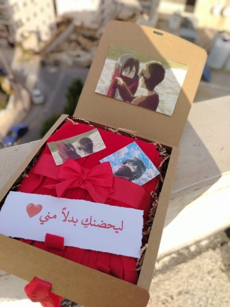 سكارف ميكاسا الاحمر التريند منسق كهدية